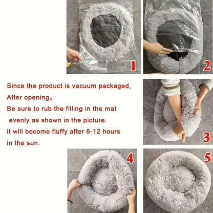 The Comfort Cocoon (Donut shaped pet bed)