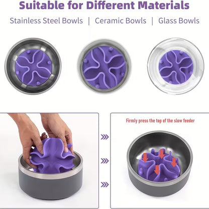 The Calm Bowl (Silicone slow feeder)